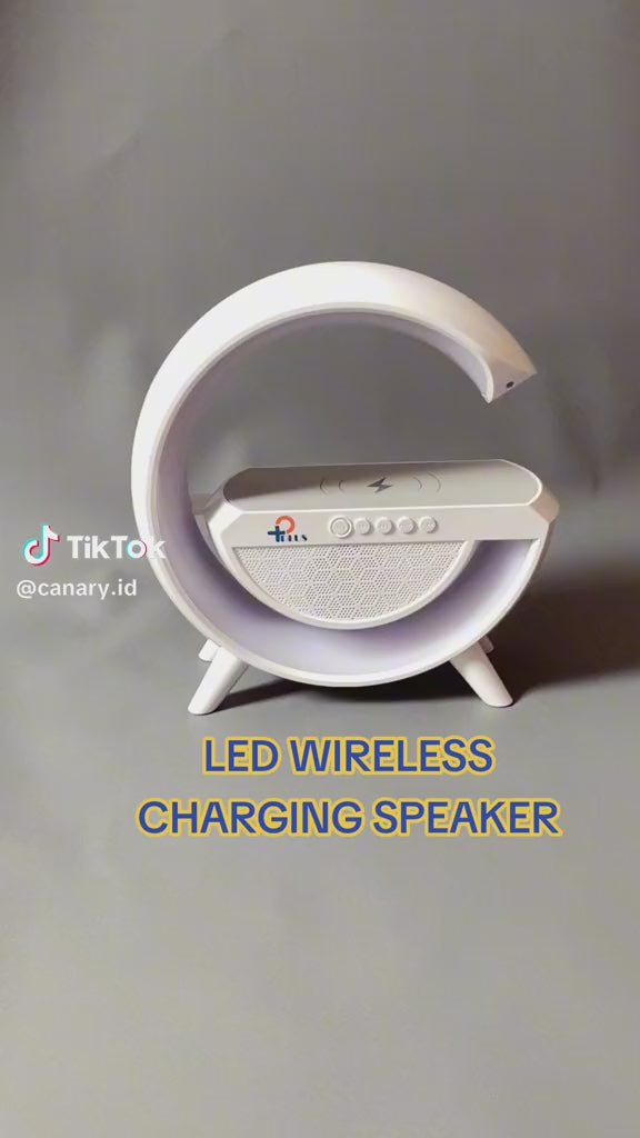 Led wireless charger Speaker – GULF MART
